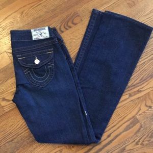 True Religion Becky Flap Pocket Jeans, 26